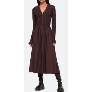 Sea NY Cassey hand smocked Dress